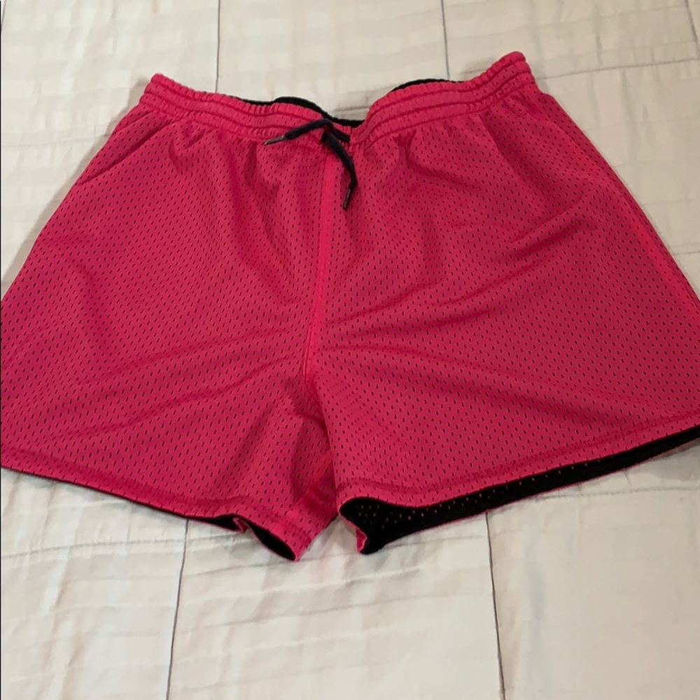 Small Reversible pink/black shorts